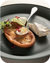 Caramelized Apple Clafoutis