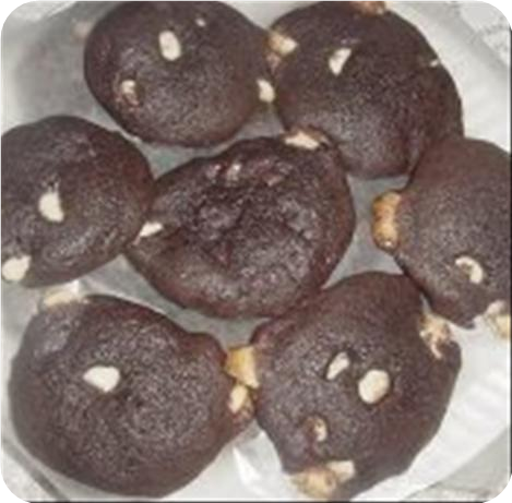 White Chocolate Chip Strawberry Fudge Drop Cookies