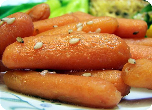 Sesame Glazed Carrots