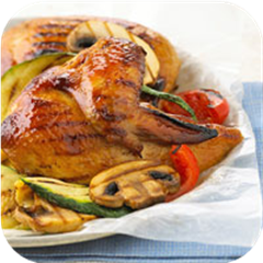 Honey-Dijon Barbecued Chicken