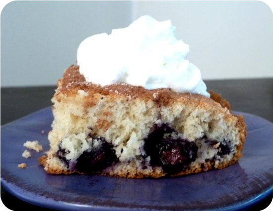 Overnight Blueberry Coffee Cake