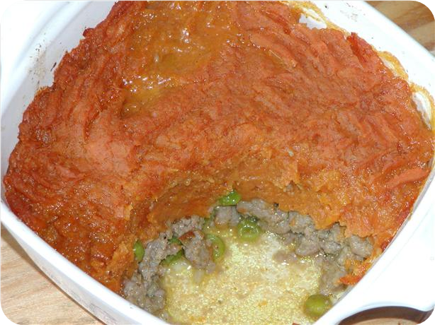 Turkey Sweet Potato Pie ( Shepherd's Pie)