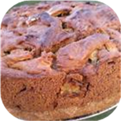 Apple Coffee Cake With Brown Sugar Sauce
