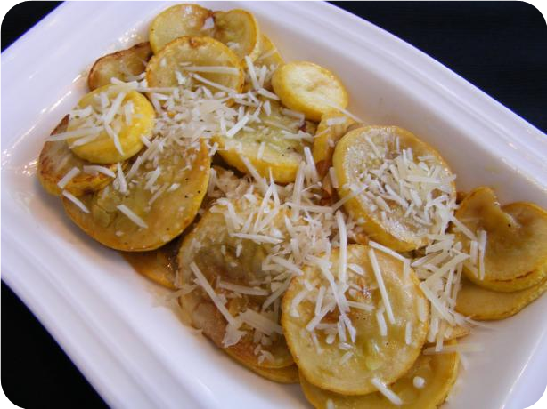 Stir Fry Parmesan Yellow Squash