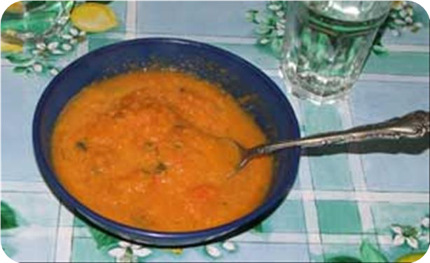 Carrot and Coriander Winter Soup