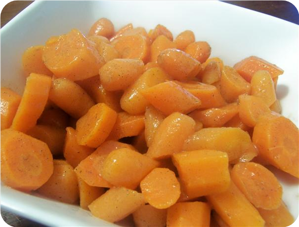 Honey-Cardamom Glazed Carrots