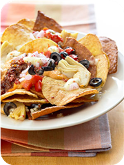 Mediterranean Nachos 