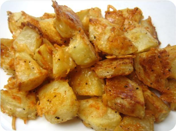 Oven Baked Parmesan Potatoes