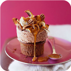German Chocolate Cupcakes