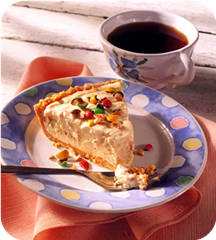 Peanutty ice cream pie 