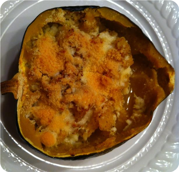 Parmesan Acorn Squash
