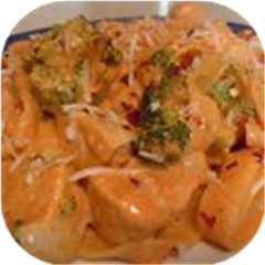 Roasted Red Pepper Cream Sauce