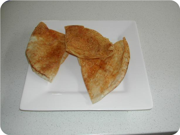 Pita Crisps Parmesan, Garlic and Paprika