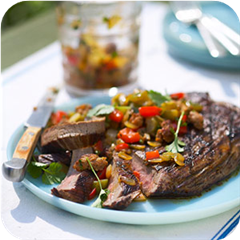 Connecticut grilled steak 