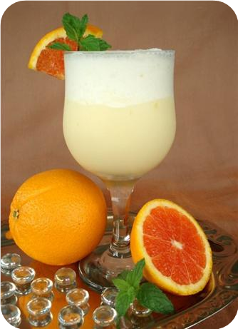 Orange fruity tuty delight