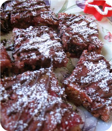Chocolate Cherry Cordial Bars