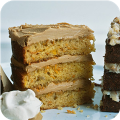 caramel-frosted hummingbird cake 