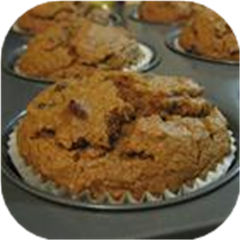 Whole Wheat Pumpkin-Applesauce Muffins