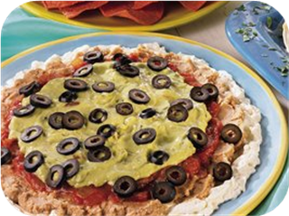 Guacamole Layered Dip