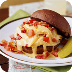 Easy Chicken Rarebit