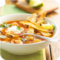 Turkey tortilla soup 