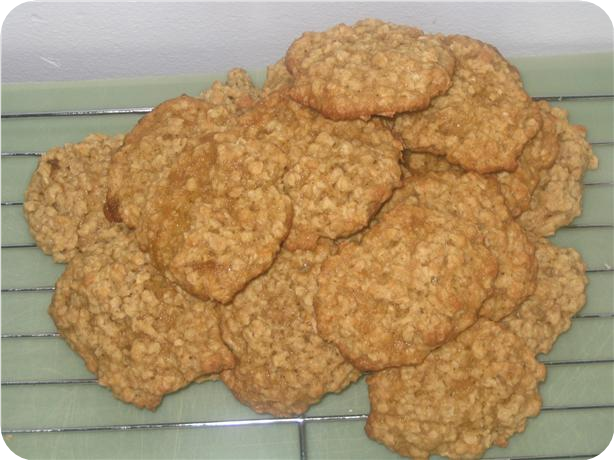 Orange Oatmeal Cookies