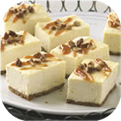 PHILLY Caramel Cheesecake Bars