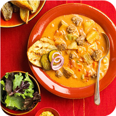 All-American Cheeseburger Soup