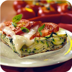 Zucchini-Pepperoni Pizza Frittata 