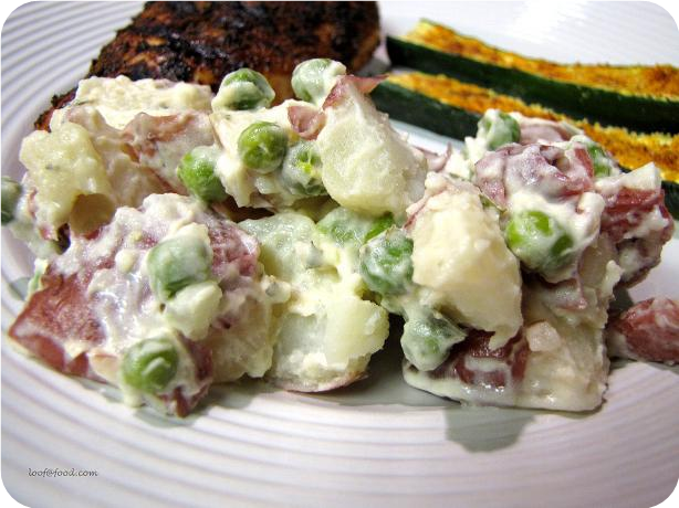 Creamy Pea &amp; Potato Salad