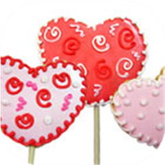 Lollipop Cookie Valentines