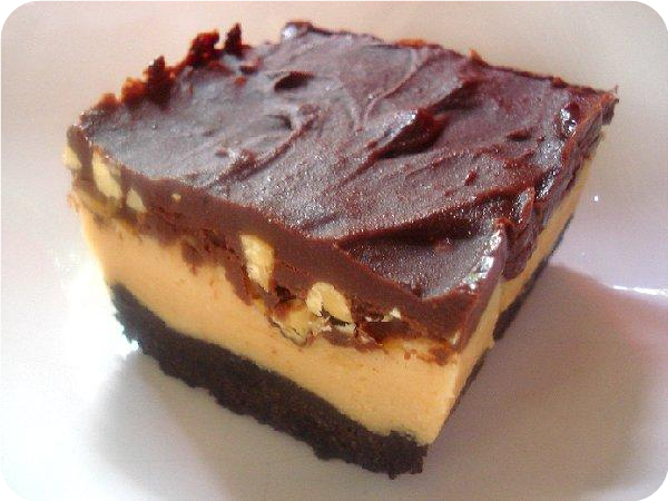 Chocolate Peanut Fudge Bars (Midwest)