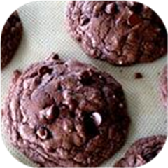 Chocolate Fudge Cookies