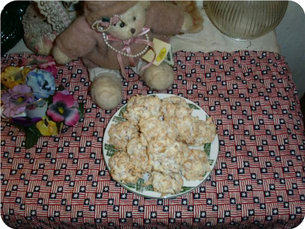 Rice Krispies-Coconut Macaroons