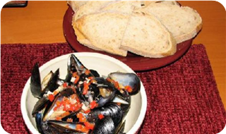 Mussels in a Beer Broth