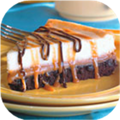 Brownie Caramel Cheesecake