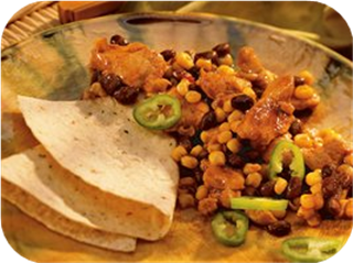 Easy Mexican Chicken and Beans