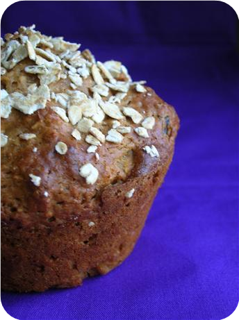 Spicy Sour Cream Raisin Muffins