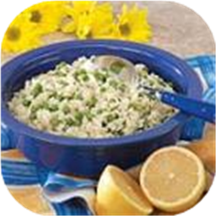 MInty Orzo and Peas