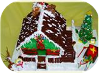 Gingerbread Man Cookies /House