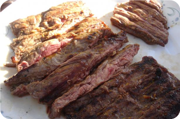 Grilled Herb Marinated Flank Steak