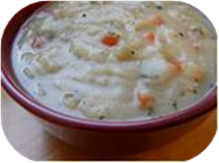Light Chicken Broccoli Alfredo Soup