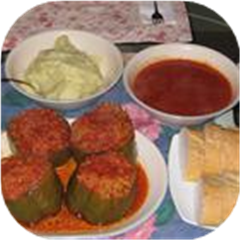 Saucy Stuffed Peppers