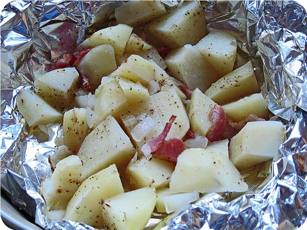 Potatoes in Foil