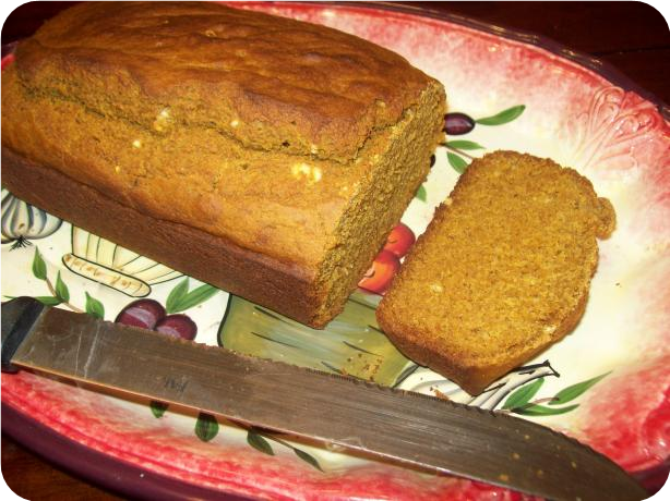 Homemade Pumpkin Bread