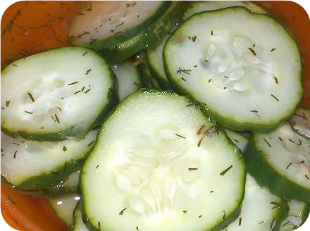 Light and Tasty Cucumber Slices