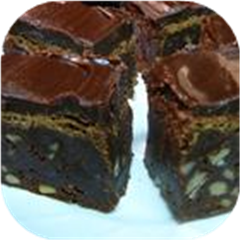 Scrumptious Frosted Fudgy Brownies