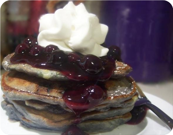 Blueberry Griddle Cakes