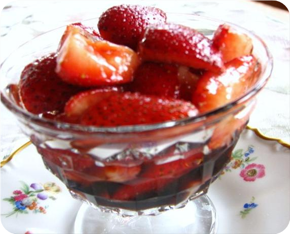 Balsamic Strawberries
