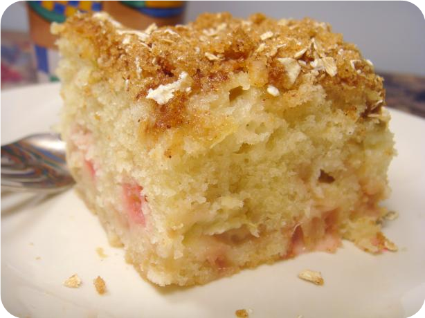 Rosa’s Rhubarb Cake